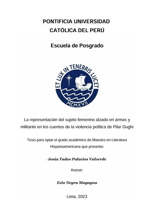 Portada de la tesis de maestría